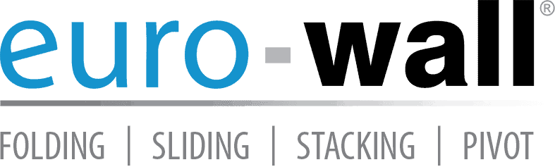 Euro-Wall logo with a modern, sleek design, featuring bold typography and a minimalist aesthetic.